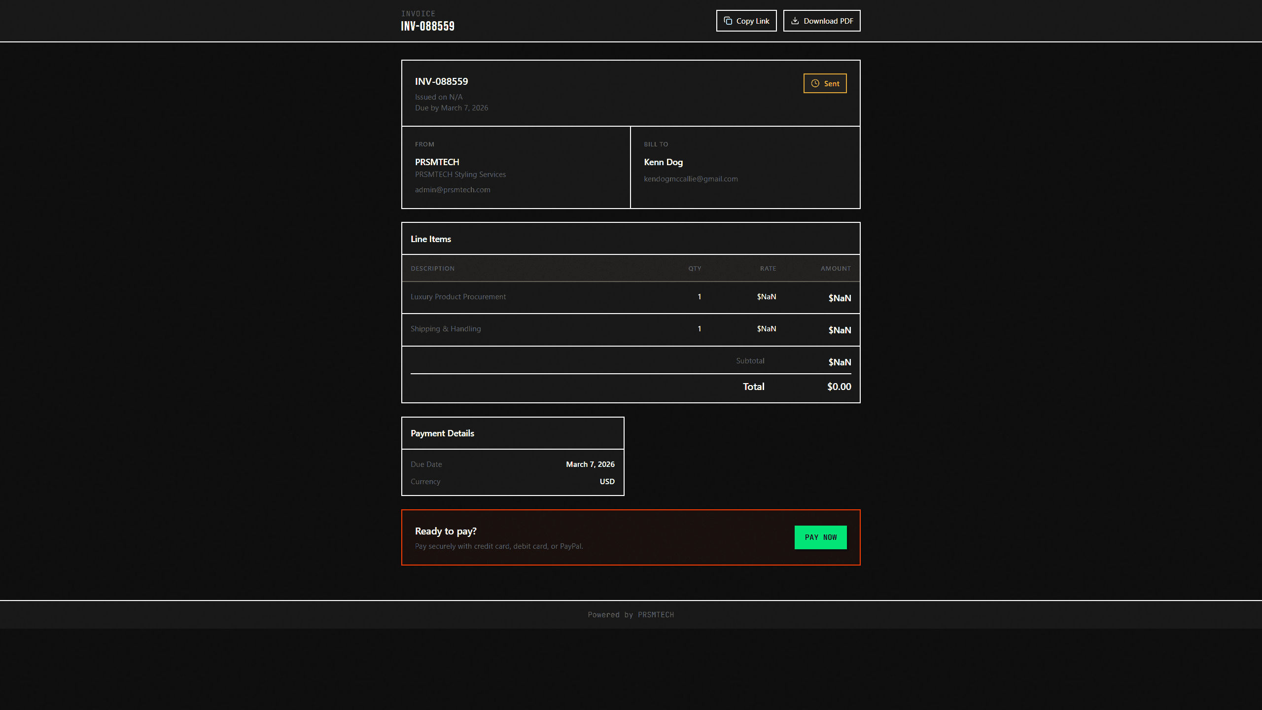Smart Invoicing